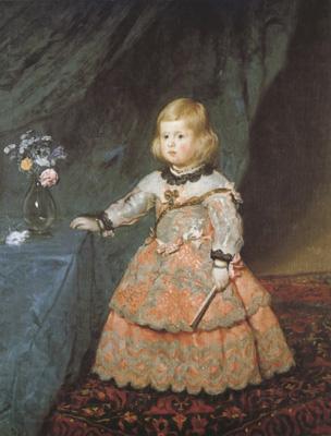 Diego Velazquez Portrait de I'infante Marguerite (df02) Norge oil painting art
